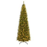 360cm Artificial Christmas Tree with 360° Quick Power Connector for Home Party Shopping Mall
