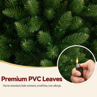 360cm Artificial Christmas Tree with 360° Quick Power Connector for Home Party Shopping Mall