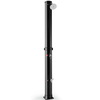 38 L Solar Heated Outdoor Shower with Rotating Shower Head