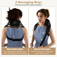 Neck Shoulder Massager for Pain Relief w/2 Heating Levels