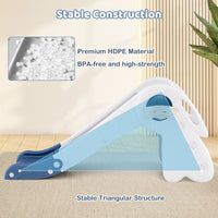 3 in 1 Toddler Slide Baby Slide Climber Playset with Basketball Hoop and Basketball