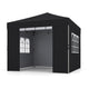 3 x 3 m Pop Up Canopy Tent with 4 Sidewalls Waterproof Shelter Tent