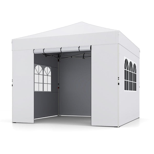3 x 3 m Pop Up Canopy Tent with 4 Sidewalls Waterproof Shelter Tent
