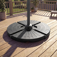 4-Piece Cantilever Offset Patio Market Umbrella Base