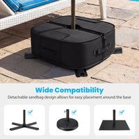 40kg Umbrella Base Weight Sandbags 900D Oxford Stand Weights (Without Sand)