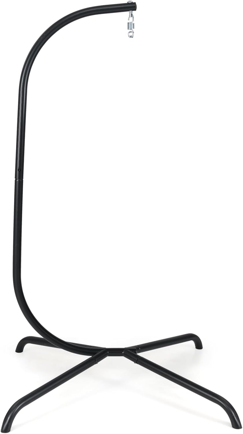 Hammock C-Stand, Heavy Duty Metal Hanging Chair Stand Only