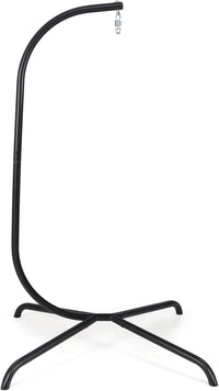 Hammock C-Stand, Heavy Duty Metal Hanging Chair Stand Only
