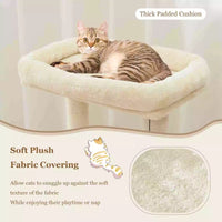 Giantex 4-Tier Cat Tree Indoor Activity Cat Tower w/ Perch & Hanging Ball for Play Rest