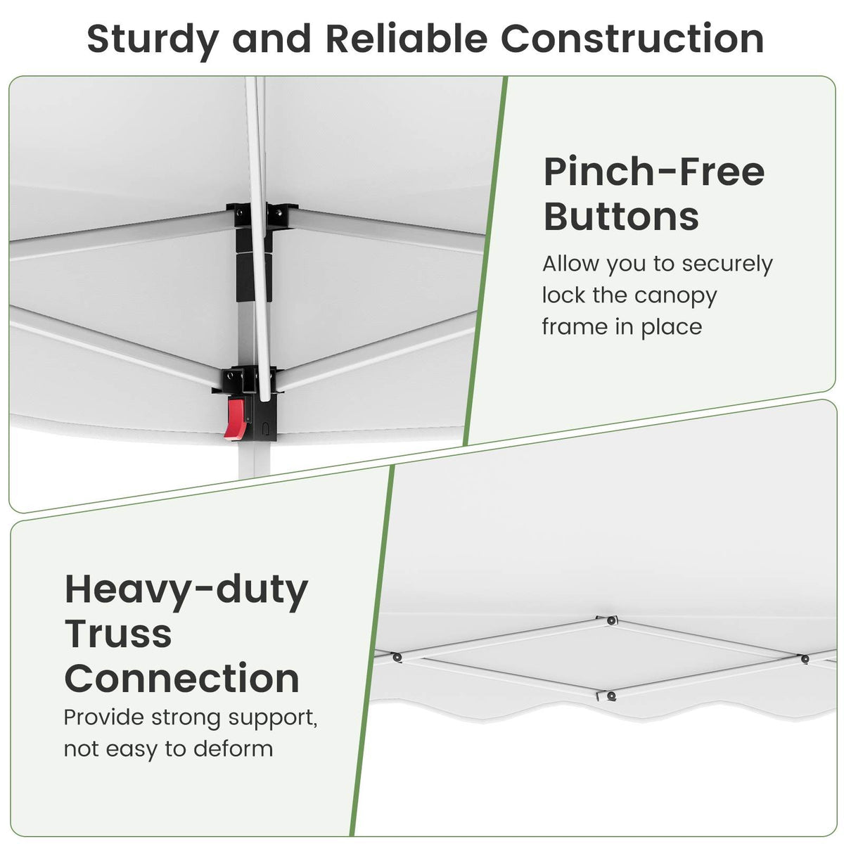 3 X 3 m Pop up Canopy Tent Portable Foldable Outdoor Patio Shelter w/Wheeled Bag