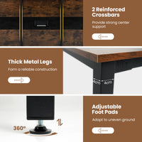 180cm Conference Table Meeting Table Seats