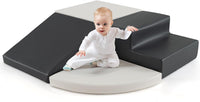 4-Piece Soft Toddler Corner Climbing Sliding Blocks