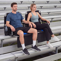 54 CM Foldable Stadium Seat with Back Support for Outdoor Sports Events
