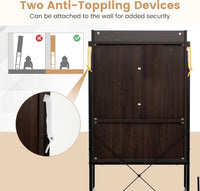 Over-The-Toilet 4-Tier Storage Cabinet