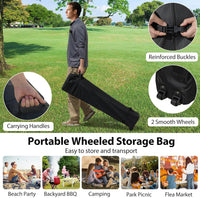 3 x 3 m Pop up Canopy Tent w/ 1 Sidewall