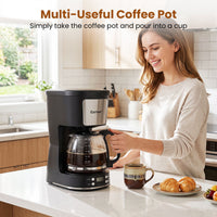 6-Cup Drip Coffee Maker for Home and Office