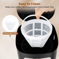 6-Cup Drip Coffee Maker for Home and Office