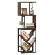 6-Tier Bookshelf with Open Display Shelves and Freestanding Storage Organizer for Living Room