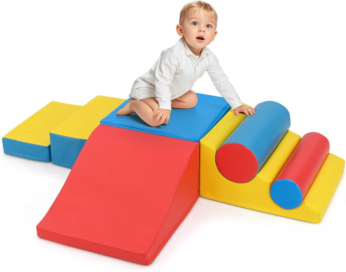 7Pcs Foam Building Blocks Set for Kids