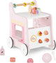 Montessori Push & Pull Walking Toy Dessert Ice Cream Cart