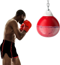Water Punching Bag, 45cm 50kg Heavy Punching Bag with Adjustable Metal Chain