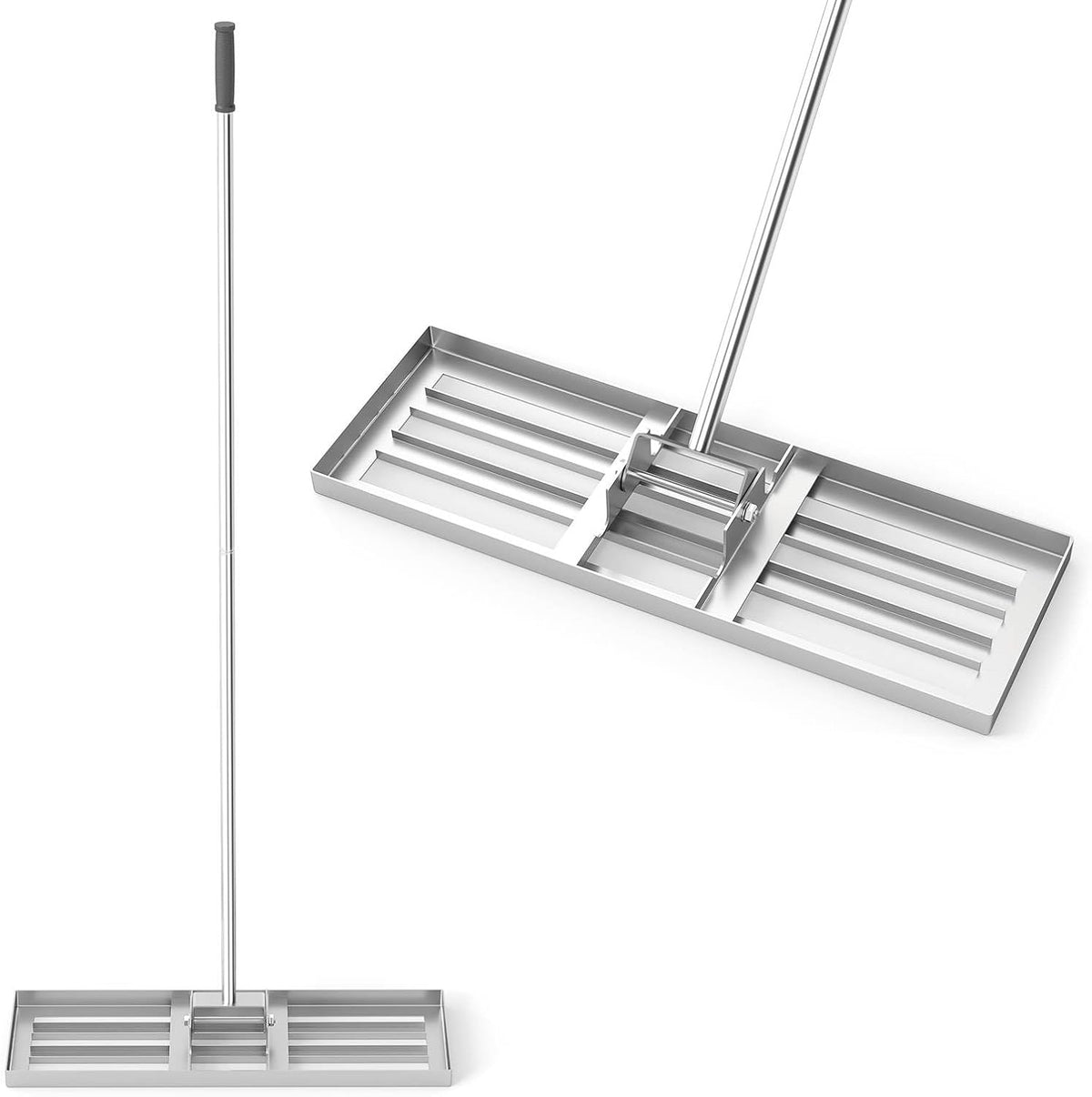 75cm x 25cm Heavy Duty Level Effort-saving Lawn Tool w/Ergonomic Handle for Soil