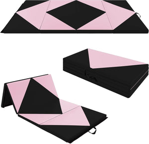 117 x 60 x 20 cm Gymnastics Mat, 4-fold Tumbling Mat