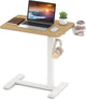 Mobile Standing Desk, Height Adjustable Overbed Bedside Table