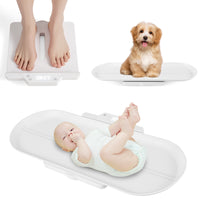 3 in 1 Infant Scale w/Detachable Tray for Body Weight & Height Measurement, Weight Scale w/APP Control