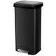 68L Step Trash Can Stainless Steel Airtight Garbage Bin for Home Kitchen