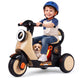 6V Kids Ride on Motorcycle with Light-Up Deck and Music for 3+ Years Old