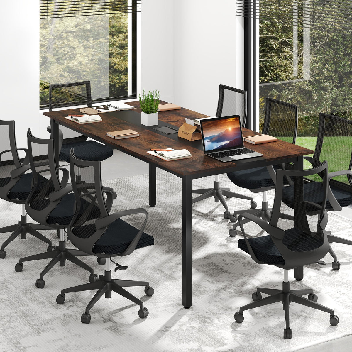 180cm Conference Table Meeting Table Seats