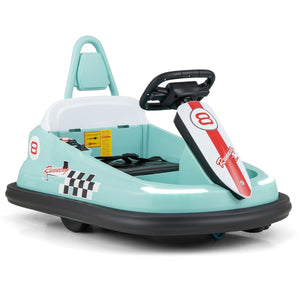 6V Electric kids Ride-on Bumper Car with 360° Spinning