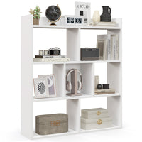 7-cube 3-tier Open Storage Shelf with Anti-tipping Kits for Living Room