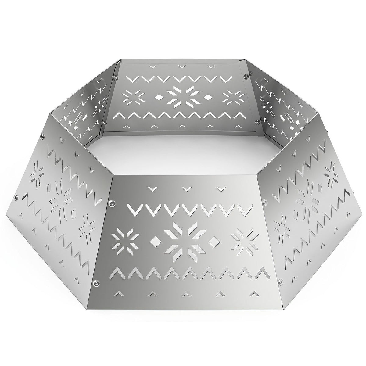 71 cm Metal Christmas Tree Collar Basket Fits up to 305 cm Christmas Tree