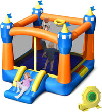 Magic Theme Jumping Slide Bouncer w/Large Jumping Area