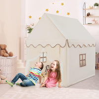 Kids Playhouse With Washable Soft Mat and Mesh Window