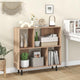 Open Shelf Bookcase Minimalist Cube Bookshelf Freestanding Book Display Rack