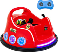 Kids Ride On Car, 12V Electric Bumper Car for Children W/Remote Control