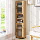 Giantex Tall Bathroom Storage Cabinet, 170 cm H Freestanding Storage Organizer