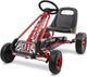 Kids Ride On Pedal Go Kart with Steering Wheel for Boys and Girls 3-8 Years Old