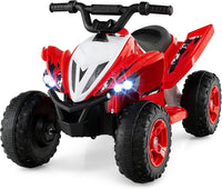 Kids Ride On ATV 12V 4-Wheeler Quad Electric Vehicle w/LED Lights