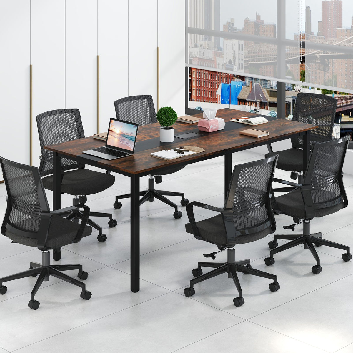 180cm Conference Table Meeting Table Seats