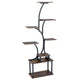 8-Tier Corner Plant Stand with Ambient LED Lights in 16 Colors