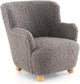 Kids Sofa, Comfy Toddler Armchair with Solid Rubber Wood Legs