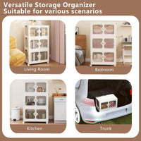 3/4 Tier Stackable Storage Bins with Lids