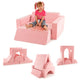8 Pieces Kids Modular Play Sofa with Detachable Cover for Playroom