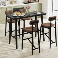 92 cm Patio Counter Height Bar Table Rectangular High Pub Table