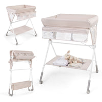 Portable Folding Baby Changing Table for Infant Newborn Nursery