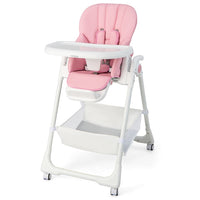 Convertible Infant Dining Chair with 7 Height for Babies and Toddlers