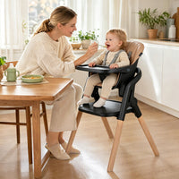 7-in-1 Convertible Foldable Baby High Chair w/Adjustable Tray